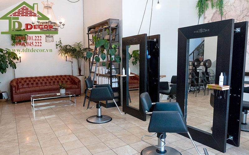 thiết kế salon tóc