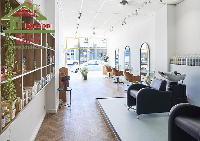 thiết kế salon tóc