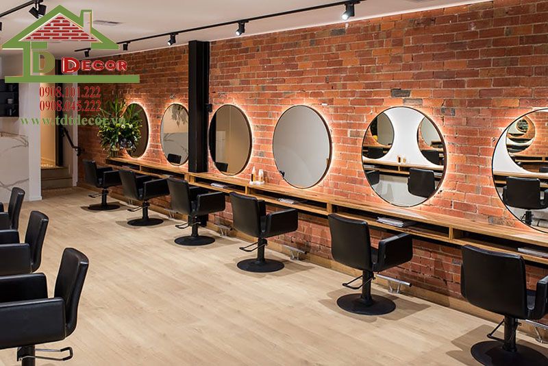 thiết kế salon tóc