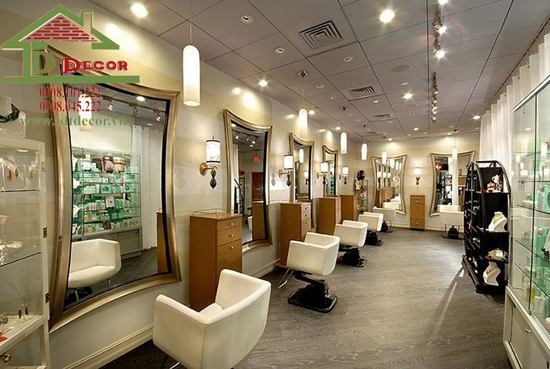 thiết kế salon tóc
