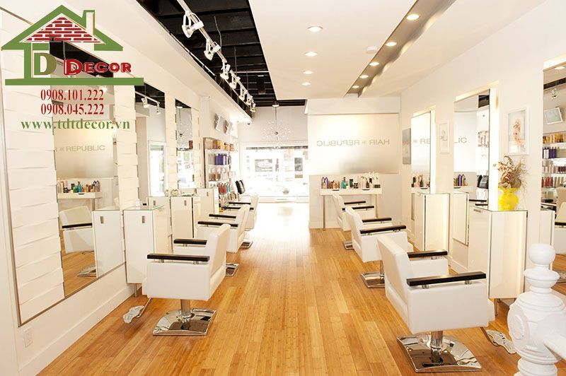 thiết kế salon tóc