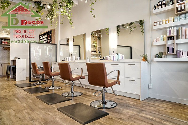 thiết kế salon tóc