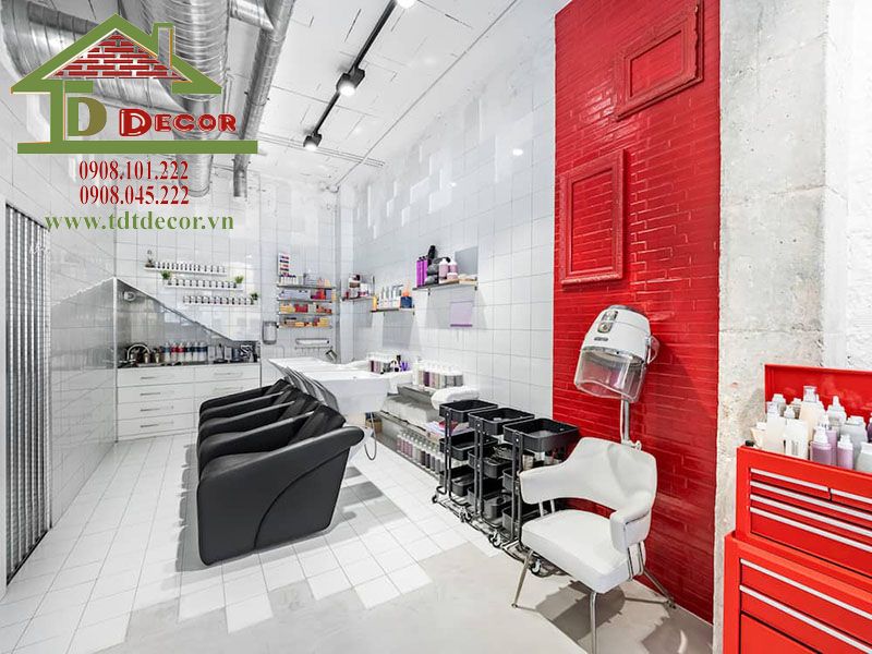 thiết kế salon tóc