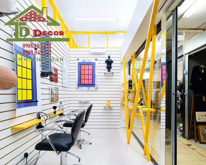 thiết kế salon tóc