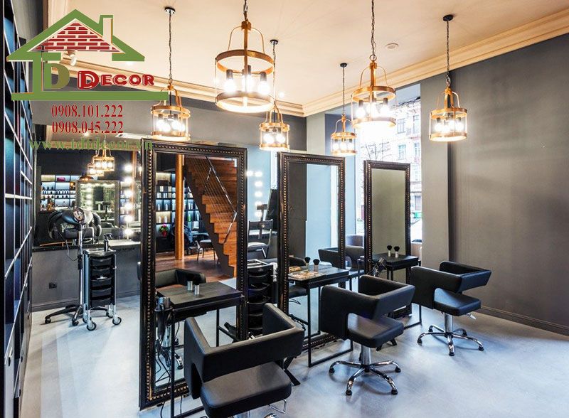thiết kế salon tóc