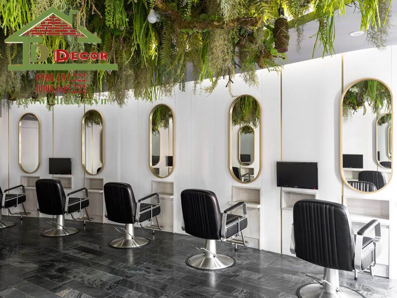 thiết kế salon tóc
