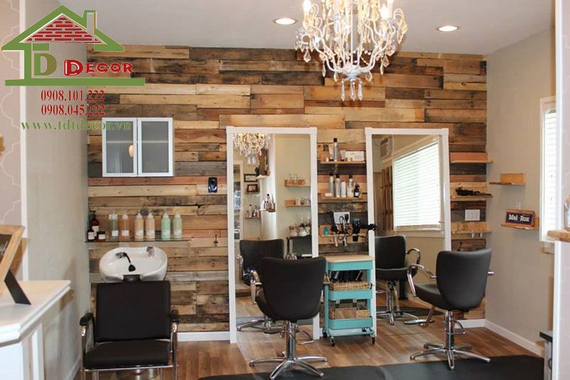 thiết kế salon tóc