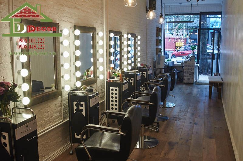 thiết kế salon tóc