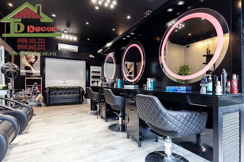 thiết kế salon tóc