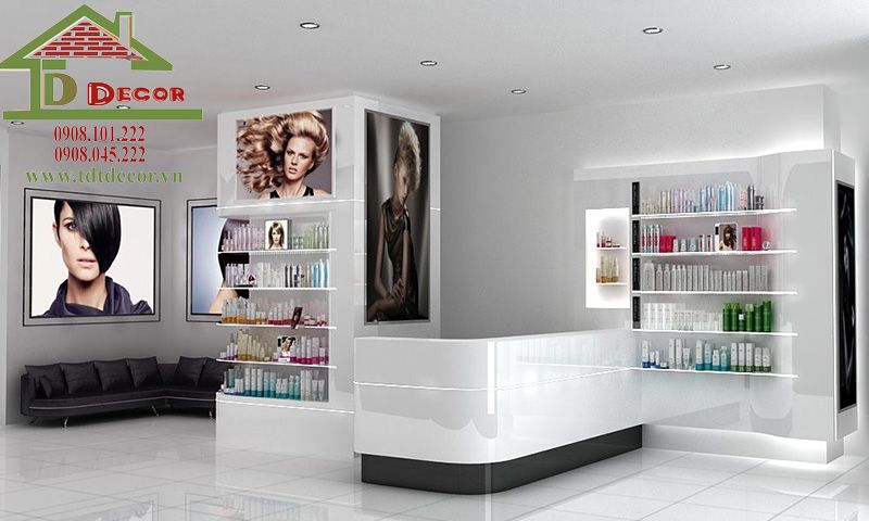 thiết kế salon tóc