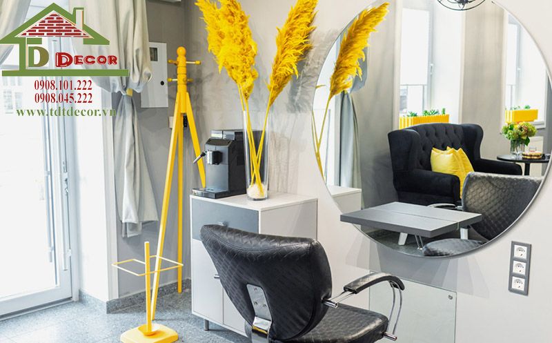 thiết kế salon tóc