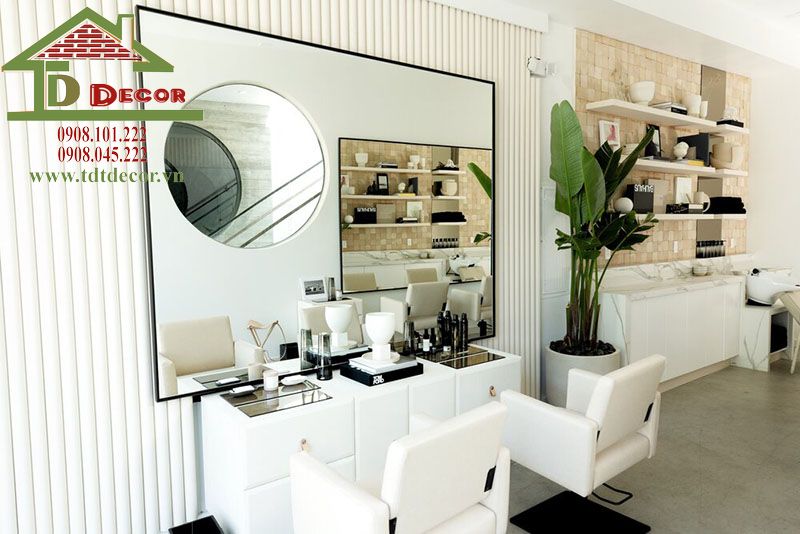 thiết kế salon tóc