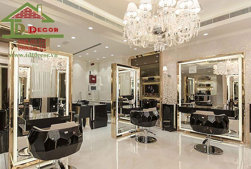 thiết kế salon tóc