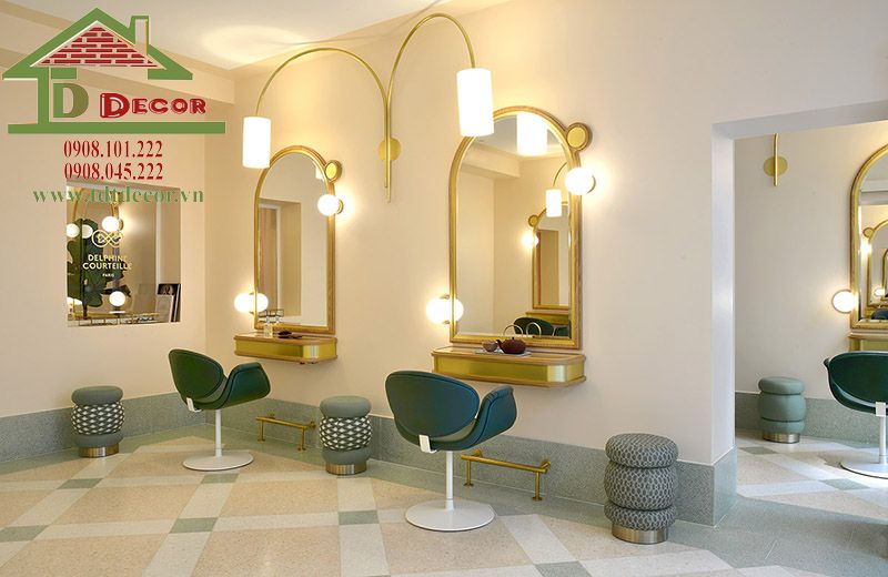 thiết kế salon tóc