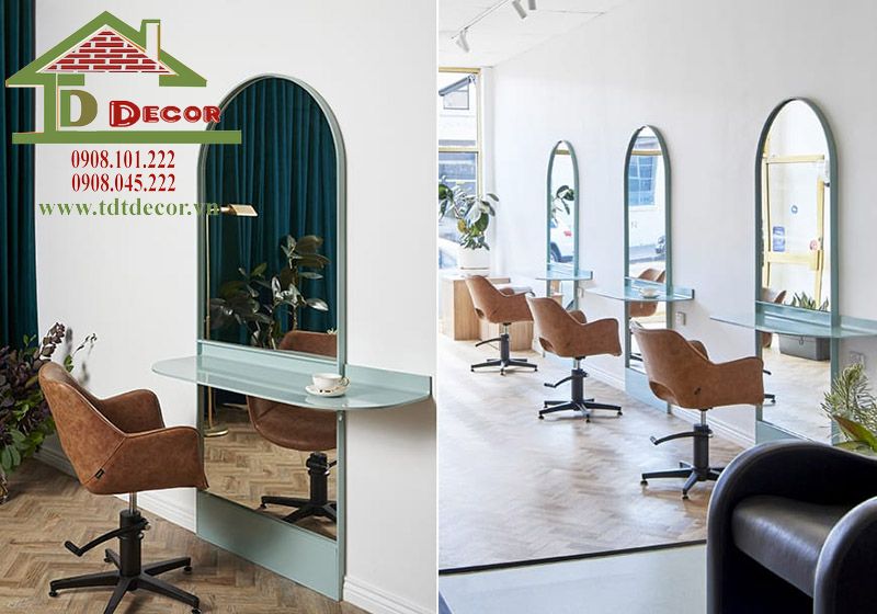 thiết kế salon tóc