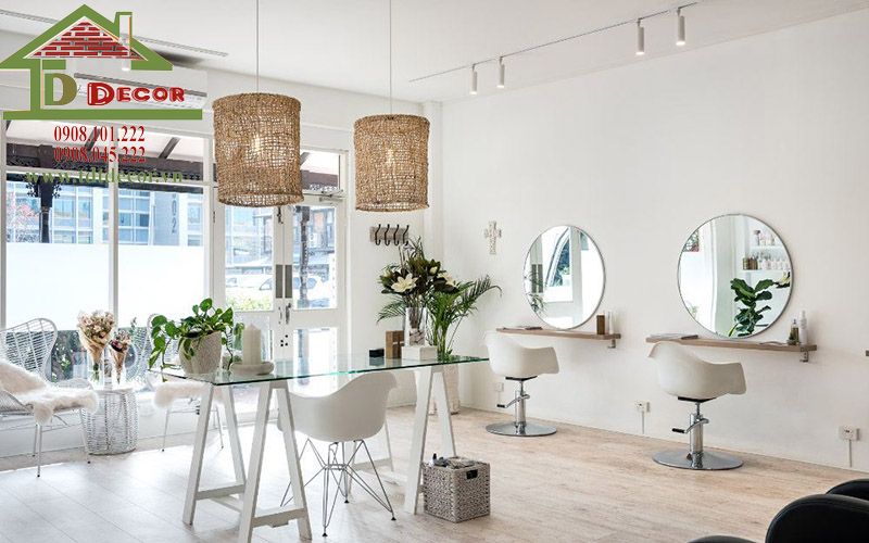 thiết kế salon tóc
