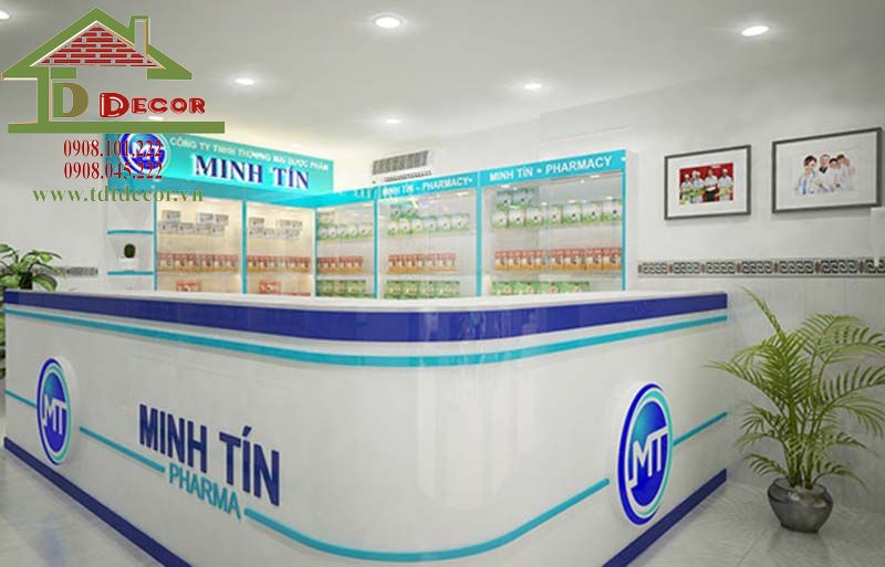 Thiết kế thi công nhà thuốc anh Thuận Quận 3
