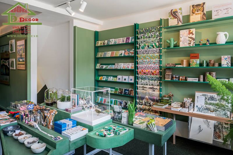 cách thiết kế cửa hàng lưu niệm