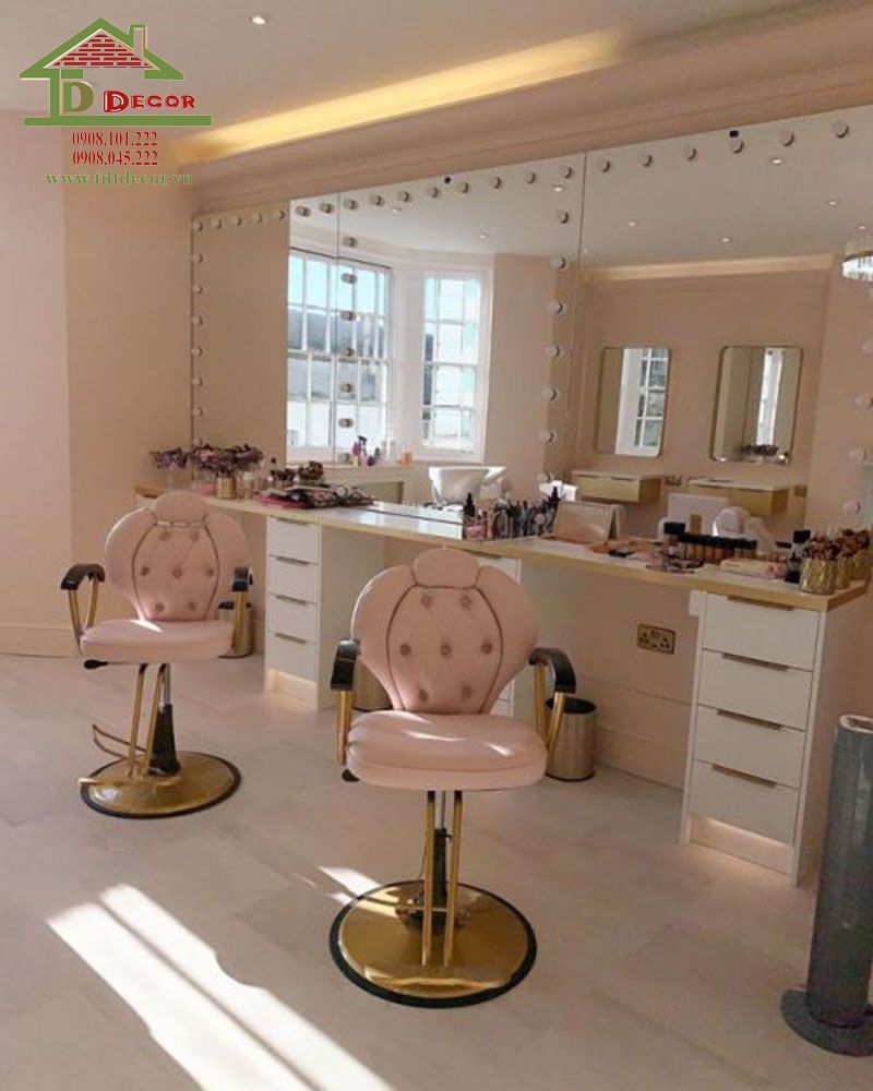 cách trang trí tiệm tóc nhỏ