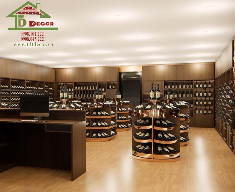 Thiết kế showroom rượu
