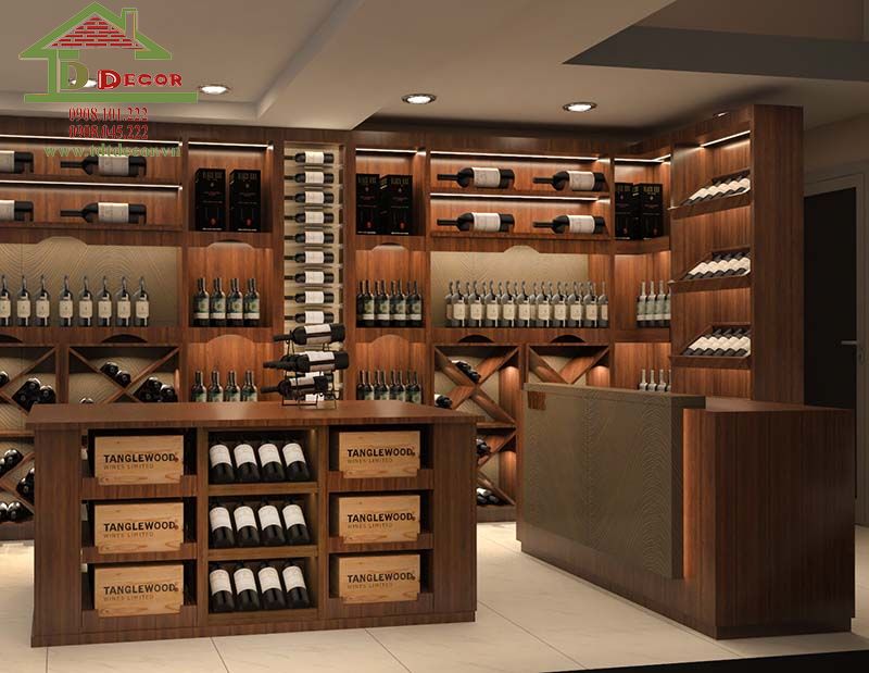 Thiết kế showroom rượu