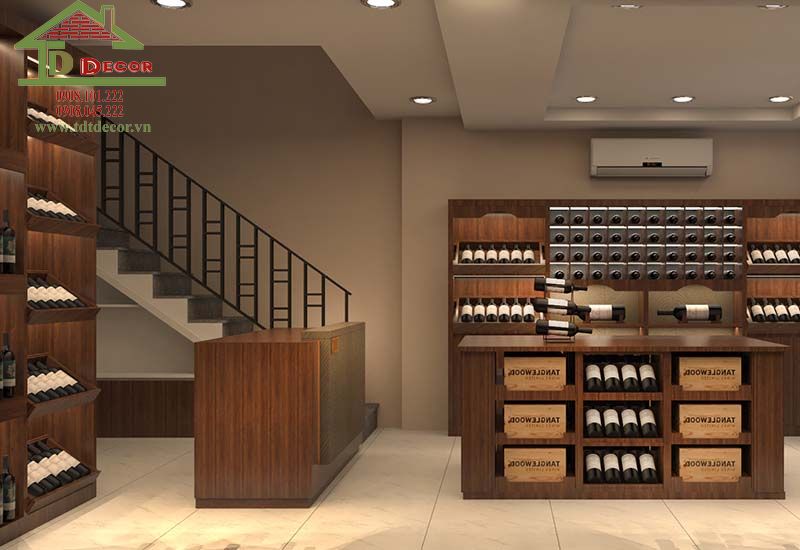 Thiết kế showroom rượu