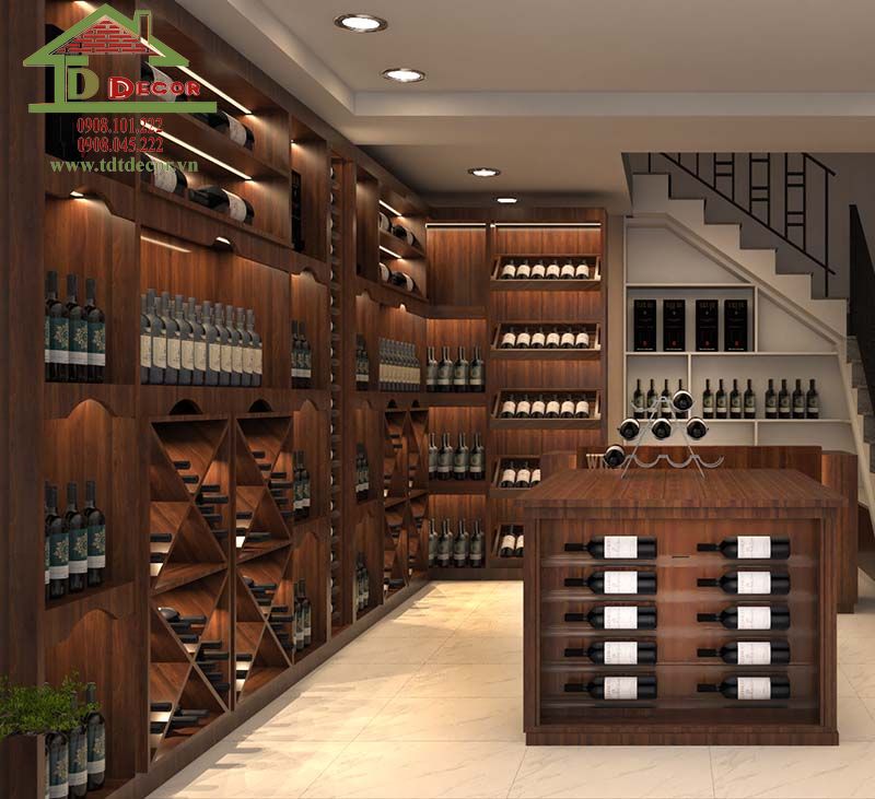 Thiết kế showroom rượu