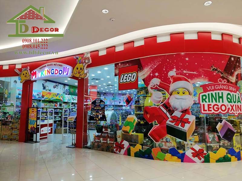 Thiết kế cửa hàng đồ chơi trẻ em