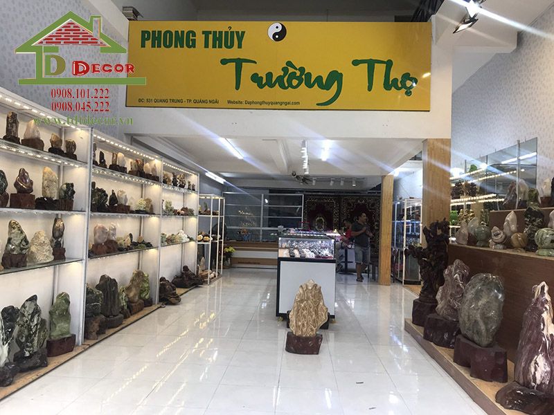 thiết kế cửa hàng phong thủy