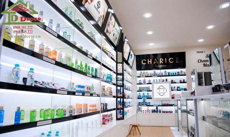 Thiết showroom thực phẩm chức năng