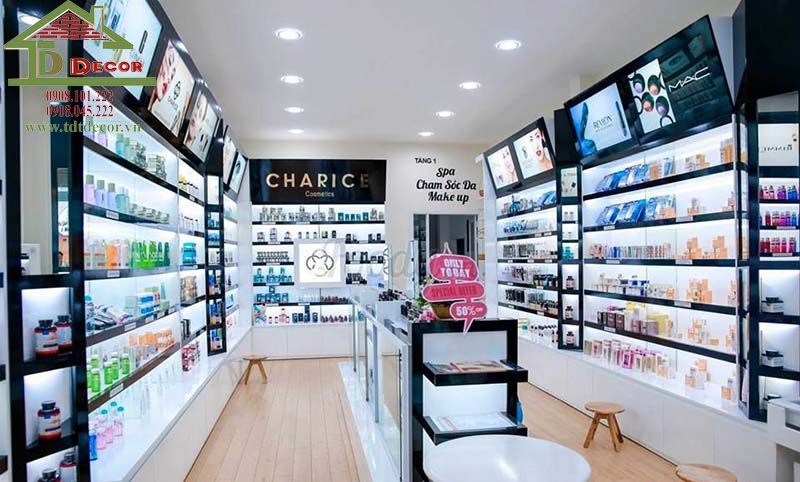Thiết showroom thực phẩm chức năng