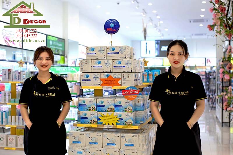 Thiết kế cửa hàng thực phẩm chức năng