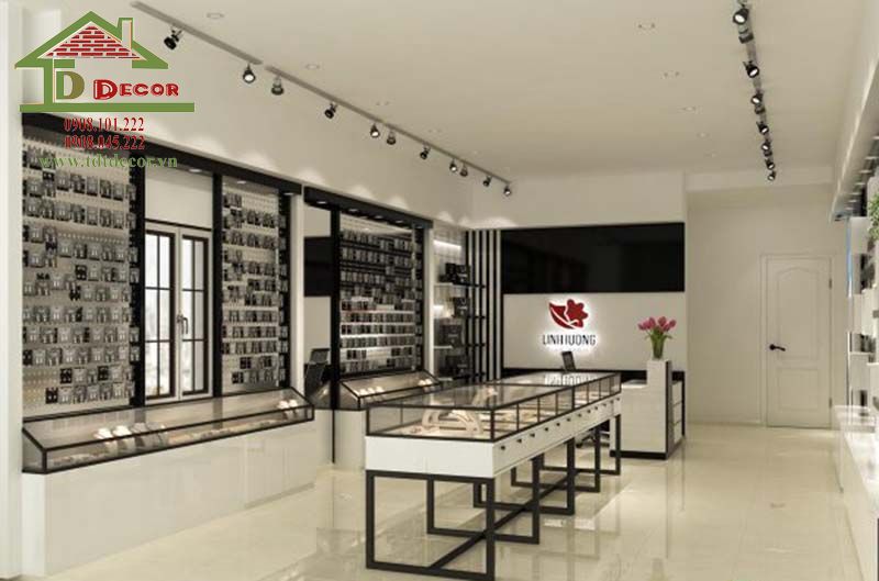 Thiết kế shop trang sức