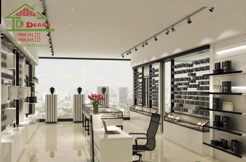 Thiết kế shop trang sức