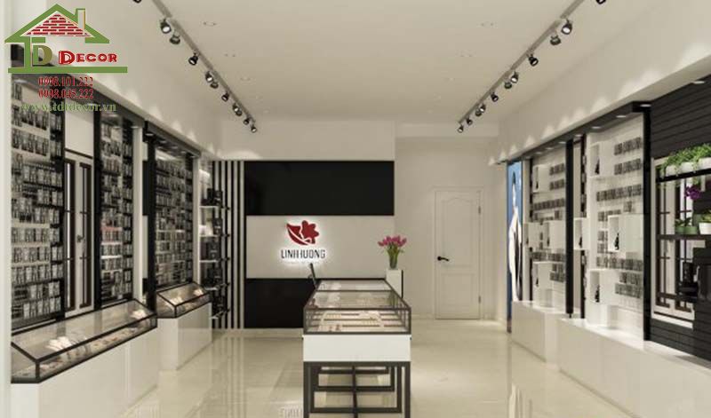Thiết kế shop trang sức
