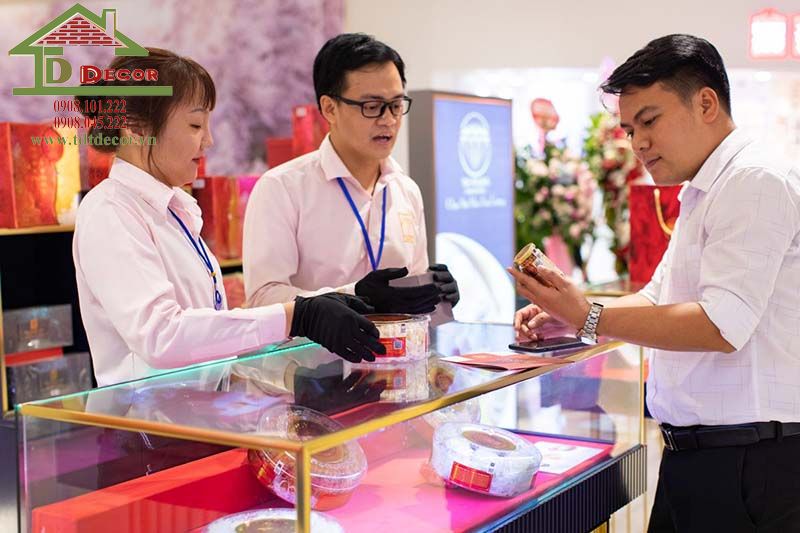 Thiết kế shop yến sào 