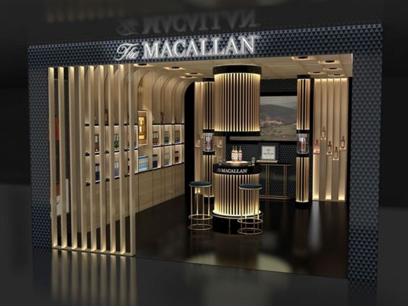 thiết kế showroom rượu