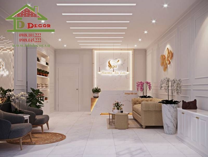 thiết kế spa 