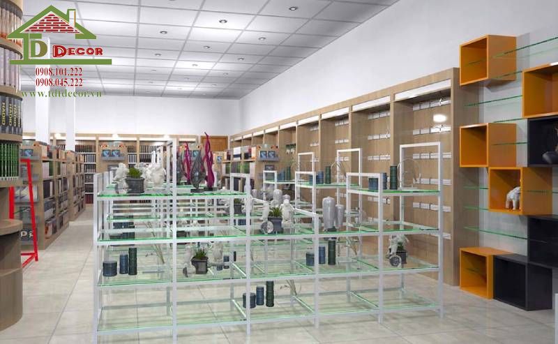 Thiết kế nhà sách 