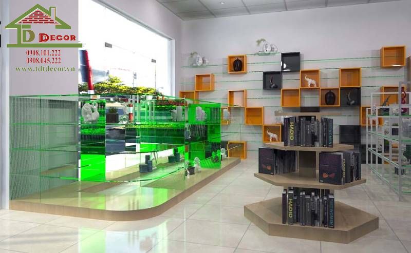 Thiết kế nhà sách 
