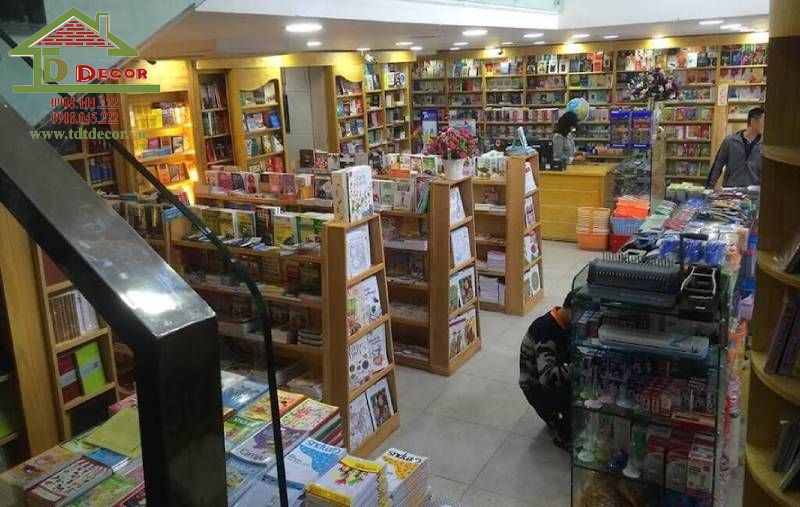 thiết kế nhà sách