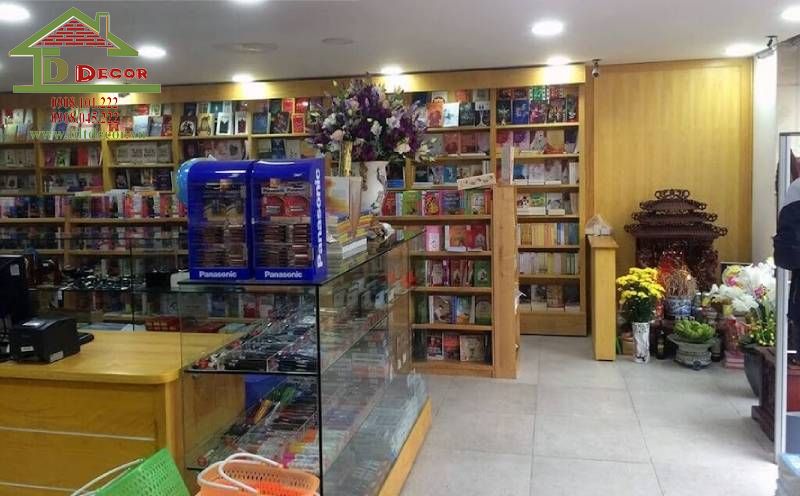 thiết kế nhà sách