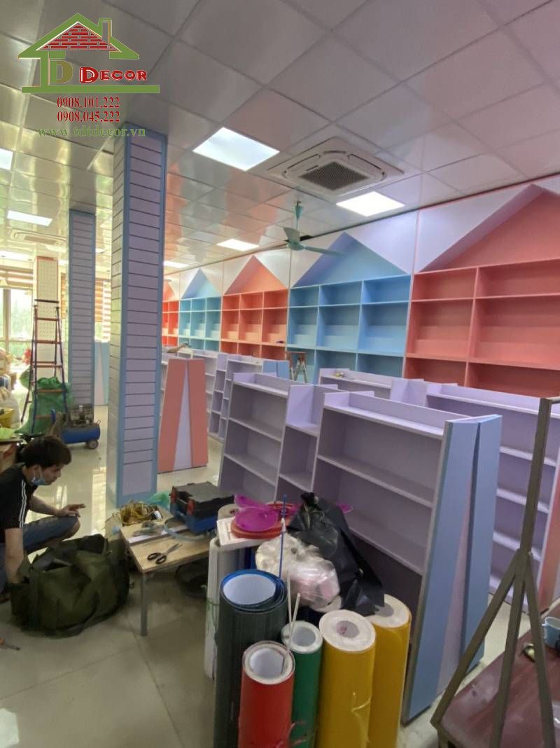 Thiết kế nhà sách 