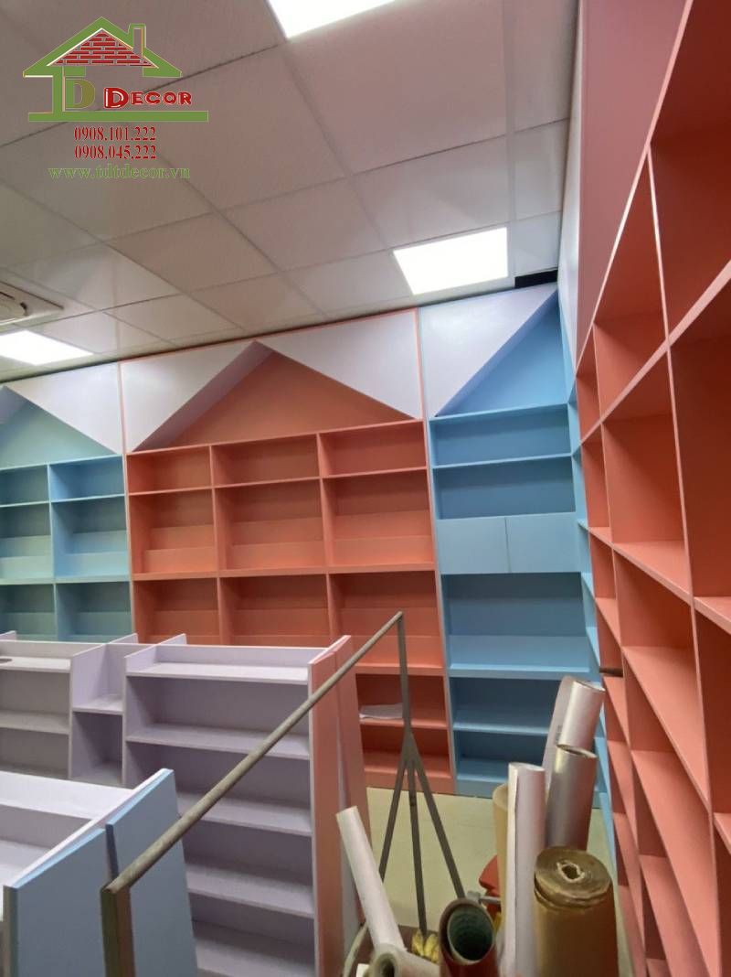 Thiết kế nhà sách 