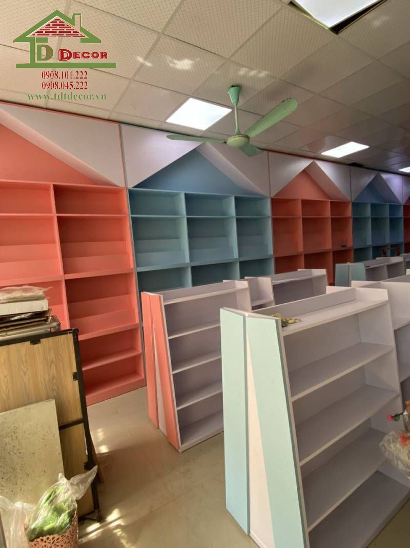 Thiết kế nhà sách 