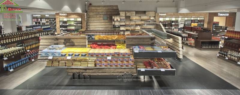 Thiết kế shop rượu 