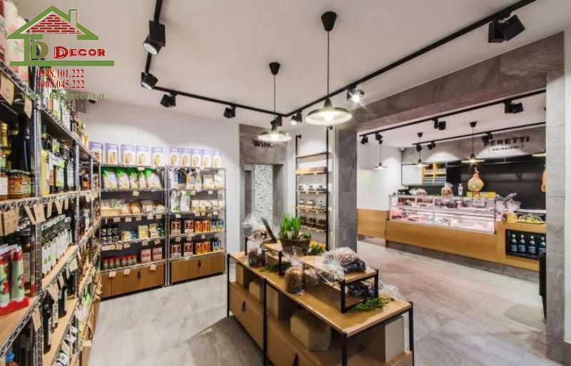 Thiết kế shop rượu 