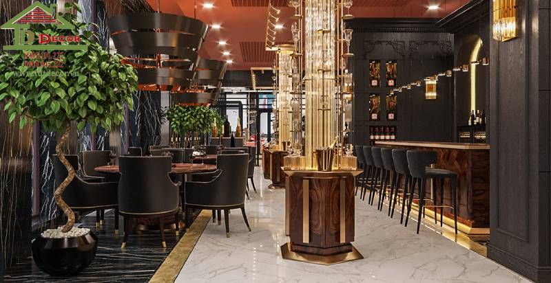 Thiết kế shop rượu 