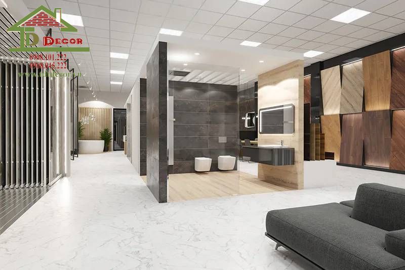 Thiết kế cửa hàng thiết bị vệ sinh