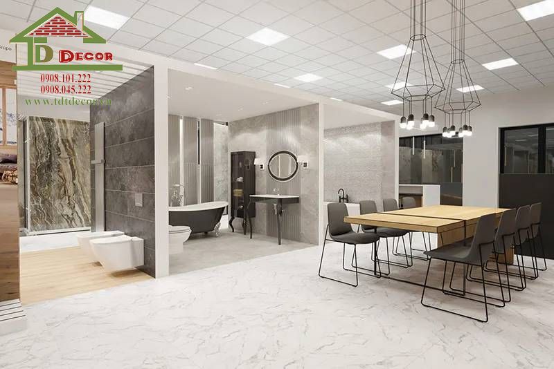 Thiết kế cửa hàng thiết bị vệ sinh
